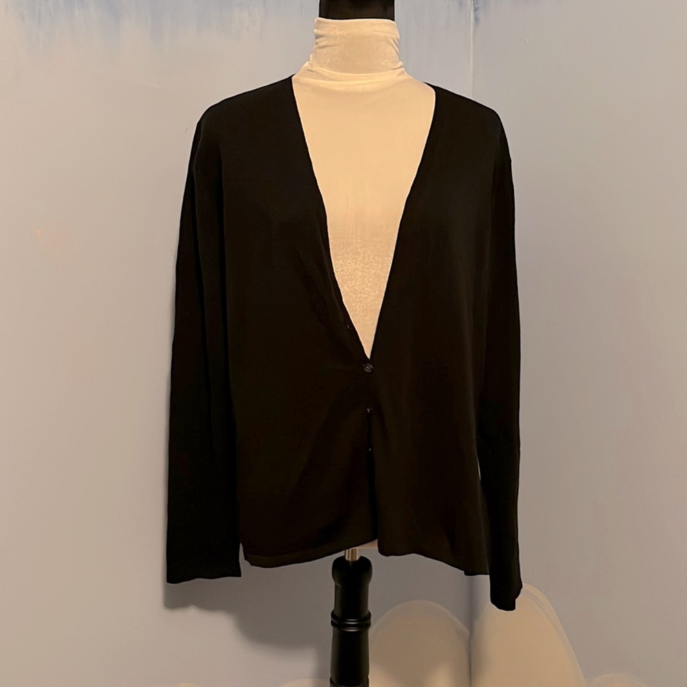New York & Company Black cardigan sweater size XL $10